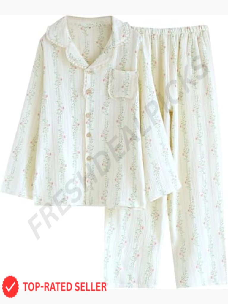 Linen Pajama Set Summer Lounge Coquette Old Money Aesthetic 2 Piece